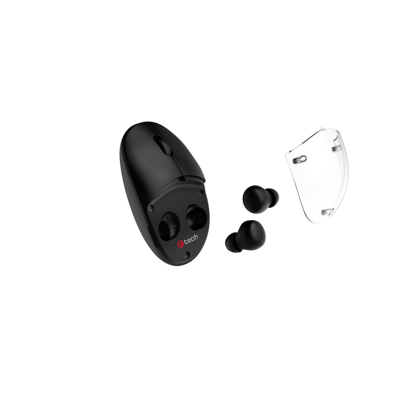 Myš s TWS sluchátkami C-TECH WLM-21 Dual mode,