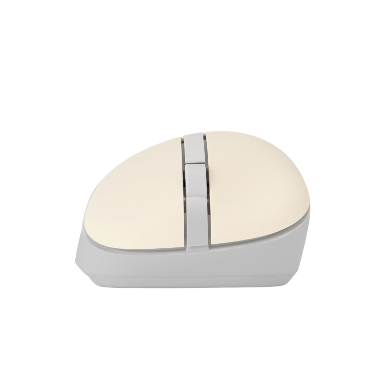 ASUS Wireless Mouse MD102/Kancelárska/Optická/Pre pravákov/1 600 DPI/USB+BT/Béžová