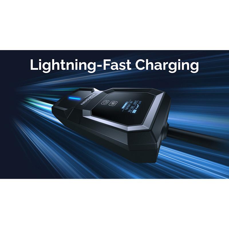 VIKING - TOPDON PulseQ AC Portable - 3,7 kW/konektor IEC62196-2 Typ/LCD displej/IP65/5m