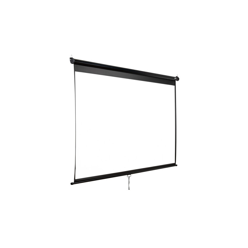 Nástenné projekčné plátno AVELI, 204x115cm (16:9) 92'', černý tubus