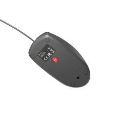 Natec optická myš RUFF Plus 1200 DPI/Kancelárska/Optická/1 200 DPI/Drôtová USB/Čierna