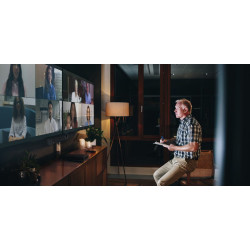 Yealink A30-010 All-in-one MeetingBar, 2x kamera, Auto framing, Speaker tracking, Noise proof