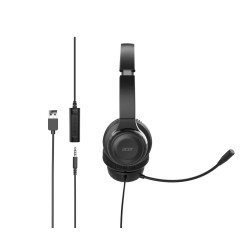 Acer Office Headset AHW154/Stereo/Jack/Drôt/Čierna