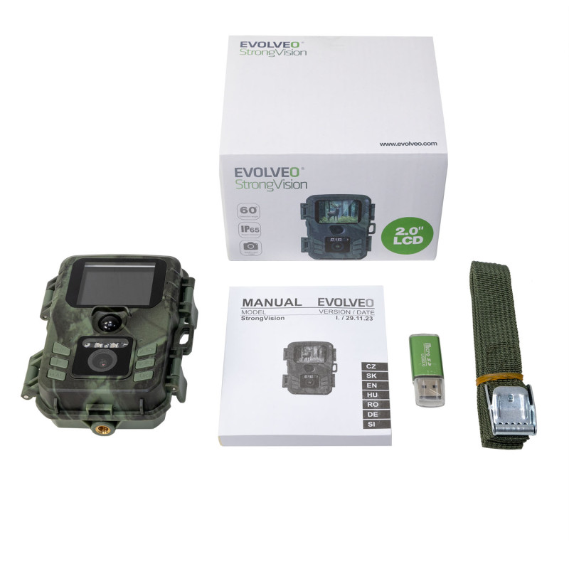EVOLVEO StrongVision MINI WiFi, fotopasca & bezpečnostná kamera