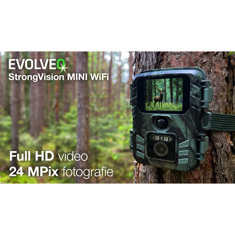 EVOLVEO StrongVision MINI WiFi, fotopasca & bezpečnostná kamera