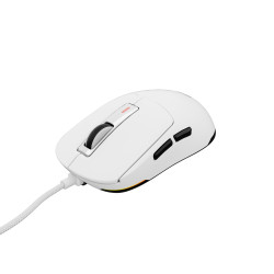 Genesis herná myš KRYPTON 660/Herná/Optická/12 000 DPI/Drôtové USB-A/Biela