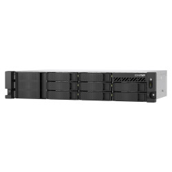 QNAP TS-855eU-RP-8G (8core 2,8 GHz, 8 GB RAM, 8x SATA, 2x 2,5GbE, 2x M.2 NVMe, 2x PCIe, malá hĺbka)