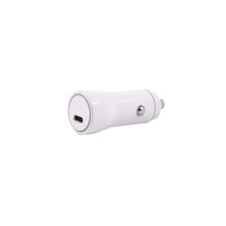 ER POWER 20W USB-C PD autonabíjačka - biela