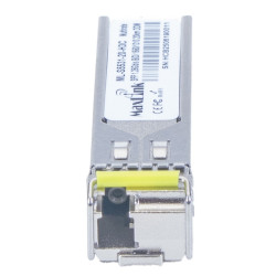 MaxLink 1.25G SFP optický modul HP, WDM(BiDi), SM, Tx 1550/Rx1310nm, 20km, 1xLC konektor, DDM, H3C