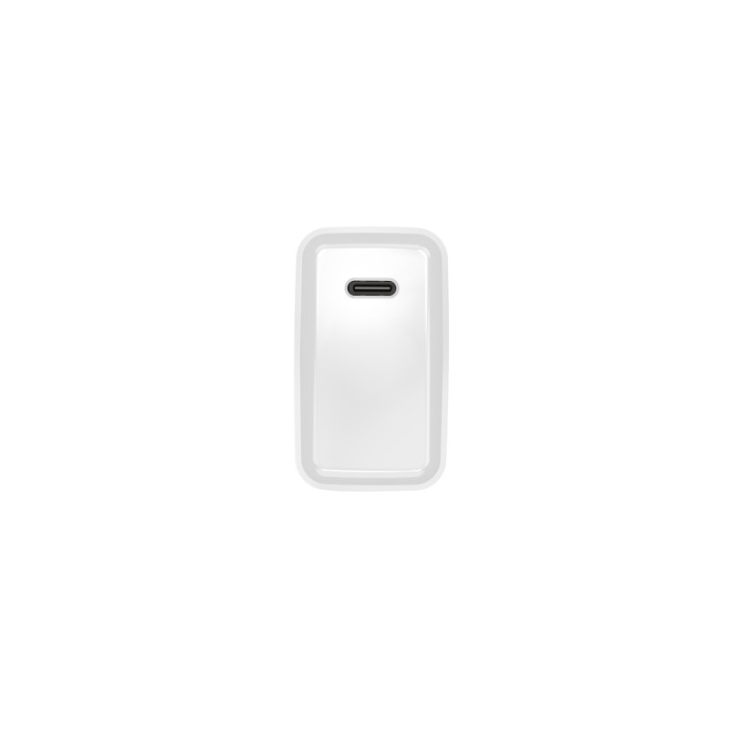Univerzálna nabíjačka Natec RIBERA 20W 1X USB-C, biela