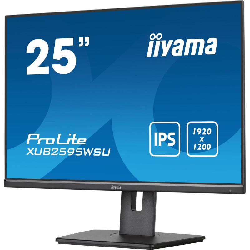 iiyama ProLite/XUB2595WSU-B5/25''/IPS/FHD/75Hz/4ms/Black/3R