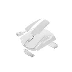 Herná bezdrôtová myš Genesis ZIRCON 880 PRO/Herná/Optická/30 000 DPI/USB+BT/Biela