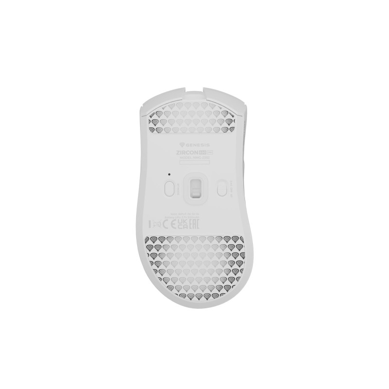 Herná bezdrôtová myš Genesis ZIRCON 880 PRO/Herná/Optická/30 000 DPI/USB+BT/Biela