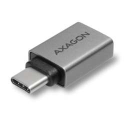 AXAGON RUCM-AFA, redukcia USB-C (M) - USB-A (F), USB 3.2 Gen 2, 3A, ALU