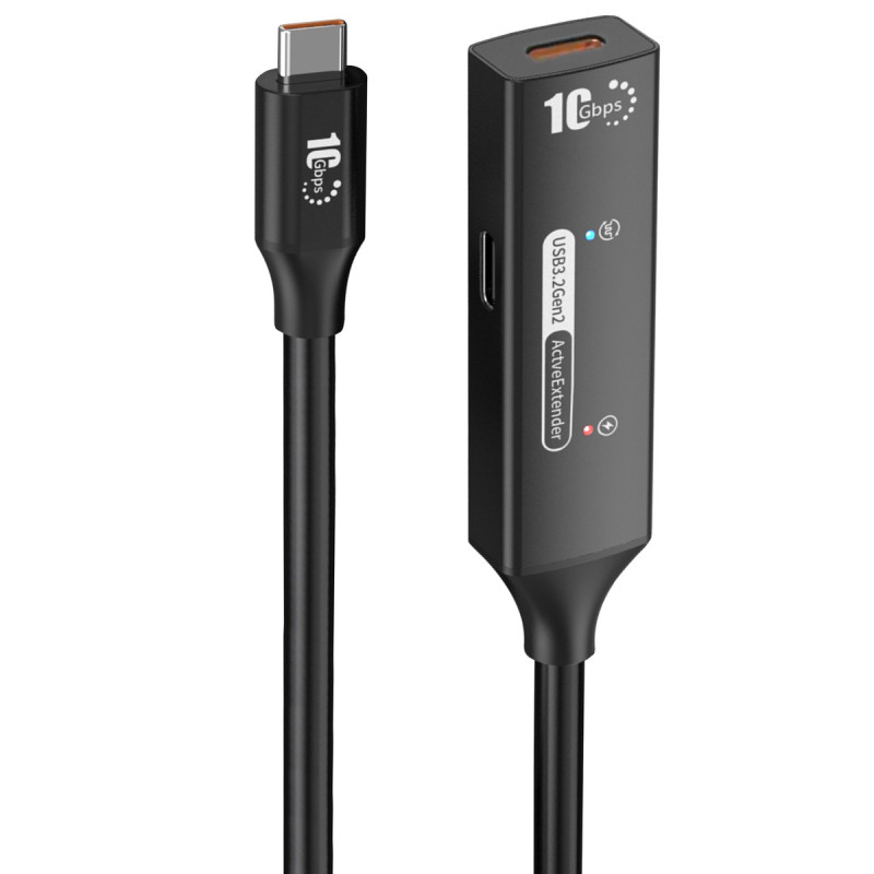 PremiumCord USB-C repeater + kábel USB-C, 7m