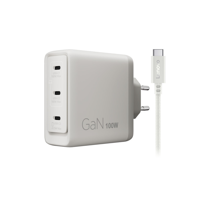 Lenovo Multi-port USB-C 100 W GaN Charger