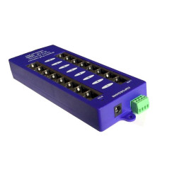 OEM - Gigabitový tienený 8-portový PoE panel