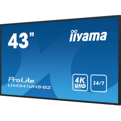43'' iiyama LH4341UHS-B2: IPS, 4K UHD, 500cd, repro