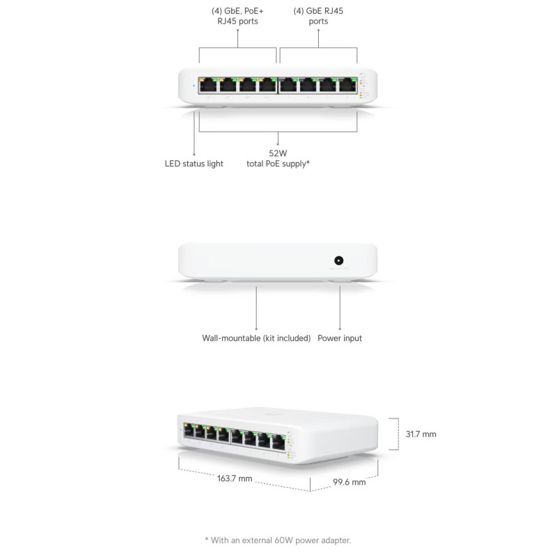 Ubiquiti USW-Lite-8-PoE