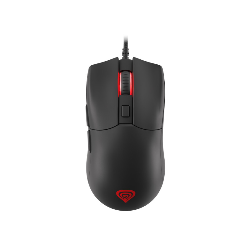 Genesis herná optická myš KRYPTON 750/RGB/8000 DPI/Herná/Optická/8 000 DPI/Drôtová USB/Čierna