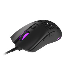 Genesis herná optická myš KRYPTON 750/RGB/8000 DPI/Herná/Optická/8 000 DPI/Drôtová USB/Čierna