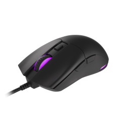 Genesis herná optická myš KRYPTON 750/RGB/8000 DPI/Herná/Optická/8 000 DPI/Drôtová USB/Čierna