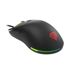 Genesis herná optická myš KRYPTON 750/RGB/8000 DPI/Herná/Optická/8 000 DPI/Drôtová USB/Čierna