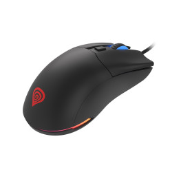 Genesis herná optická myš KRYPTON 750/RGB/8000 DPI/Herná/Optická/8 000 DPI/Drôtová USB/Čierna