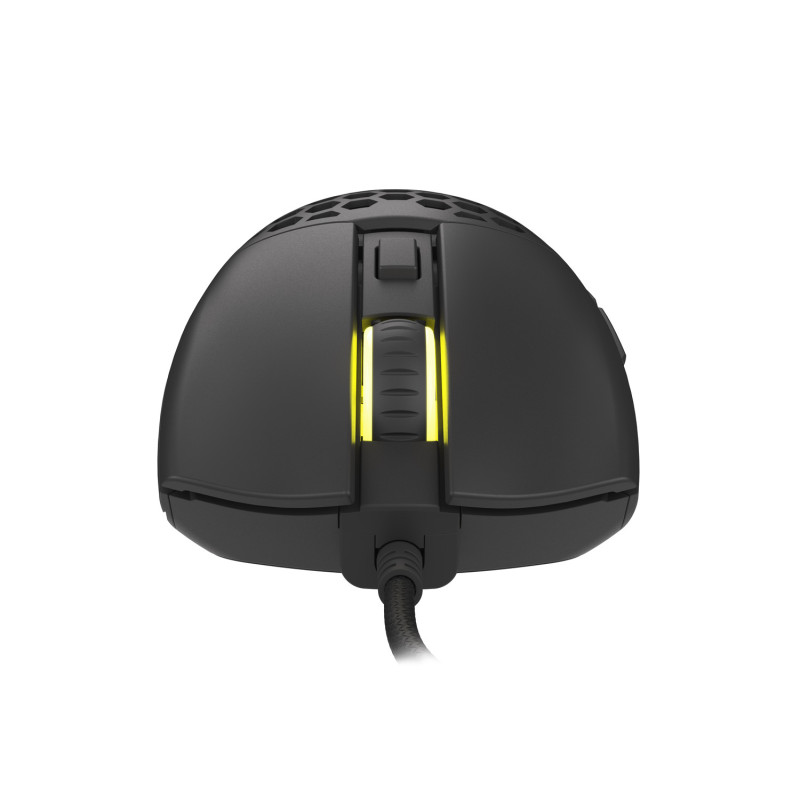 Genesis herná optická myš KRYPTON 750/RGB/8000 DPI/Herná/Optická/8 000 DPI/Drôtová USB/Čierna