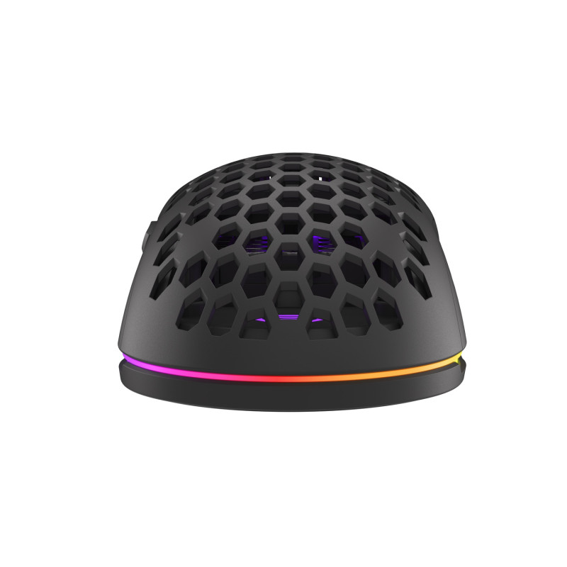 Genesis herná optická myš KRYPTON 750/RGB/8000 DPI/Herná/Optická/8 000 DPI/Drôtová USB/Čierna