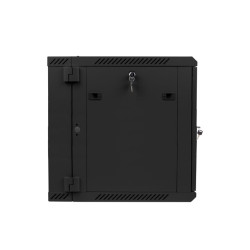 LANBERG RACKOVÁ SKRIŇA 19'' DVOJDIELNA NÁSTENNÁ 12U/600X600 (FLAT PACK) ČIERNA