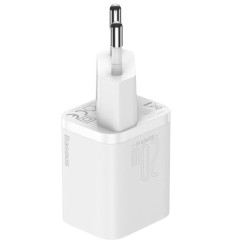 NONAME - Baseus CCSUP-B02 Super Si Quick Nabíjačka USB-C 20W White