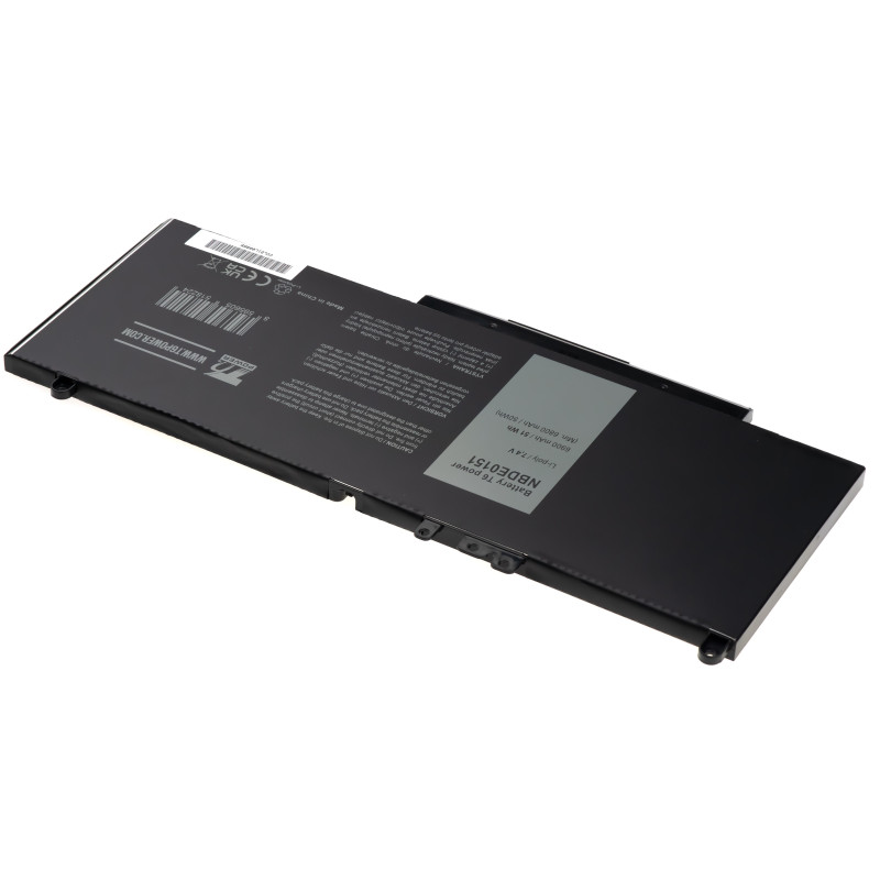 Batérie T6 Power Dell Latitude E5450, E5550, E5250, 3150, 3160, 6900mAh, 51Wh, 4cell, Li-pol