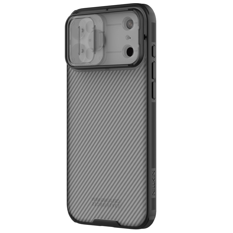Nillkin CamShield PRO Zadný Kryt pre Apple iPhone 17 Pro Max/18 Pro Max Transparent Black