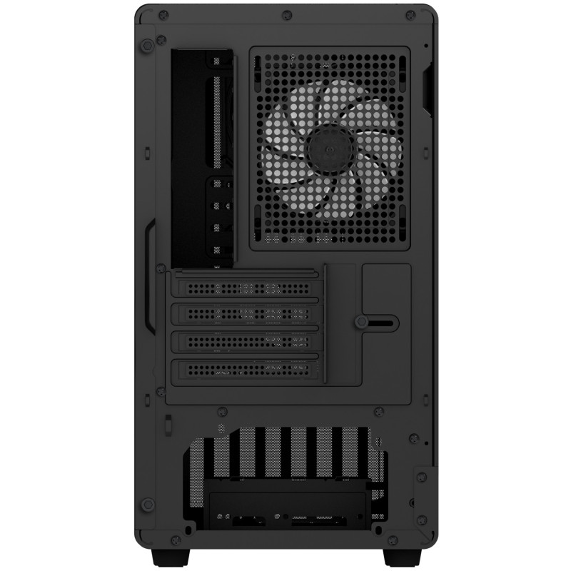 EVOLVEO Panthera, mATX/3x ARGB 120/drevo+sklo