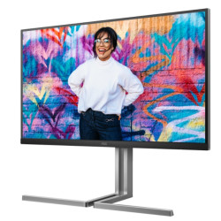 AOC/U32U3CV/32''/IPS/4K UHD/60Hz/4ms/Blck-Slvr/3R