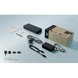 i-tec USB-C Intelligent Triple Display Docking Station, Power Delivery 100W