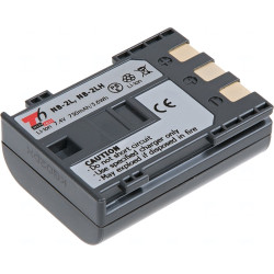 Batérie T6 Power Canon NB-2L, NB-2LH, BP-2LH, 750mAh, 5,5Wh, sivá