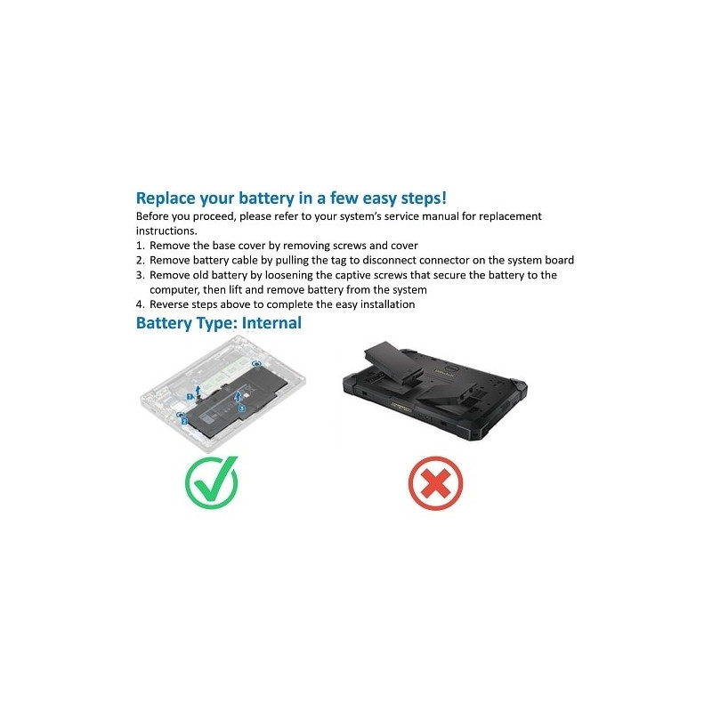 Dell Batérie 4-cell 45W/HR LI-ON pre Vostro 5390, Latitude 3301, Inspiron 7390 2v1, 7490, 5390