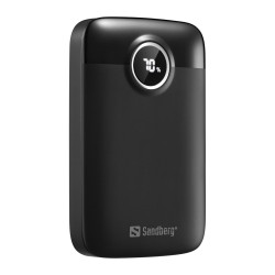 NONAME - Sandberg SemiSolidState Powerbank 5000 mAh PD20W, kompaktná powerbanka, čierna