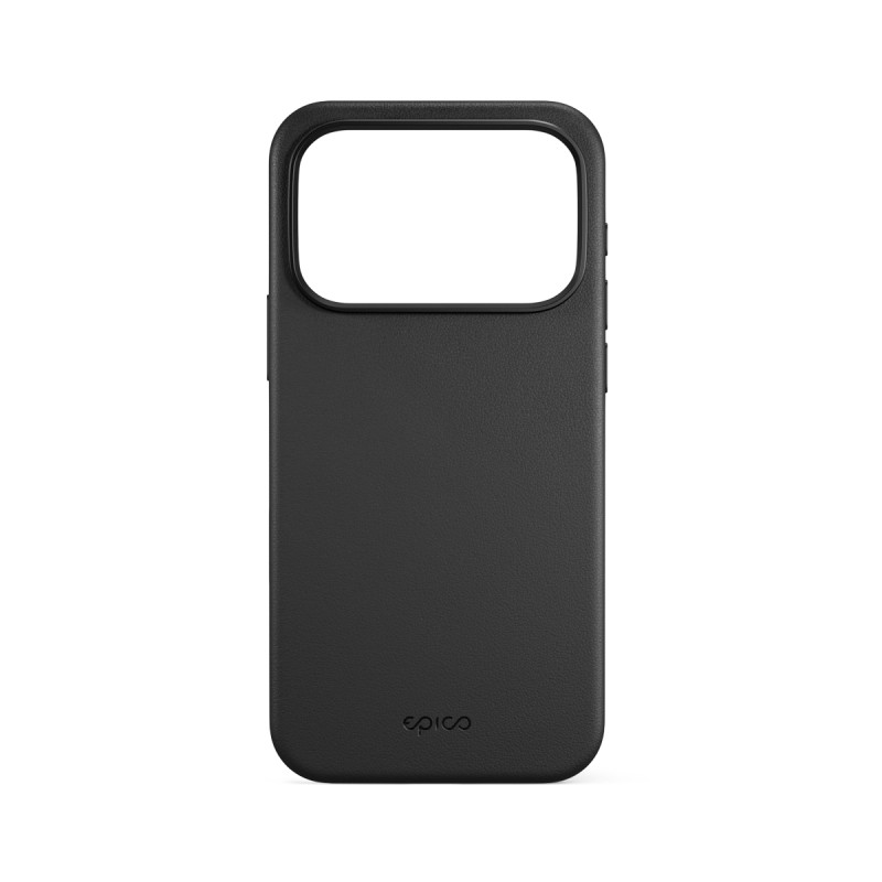 Epico Leather Mag+ Case iPhone 17 Pro - čierna