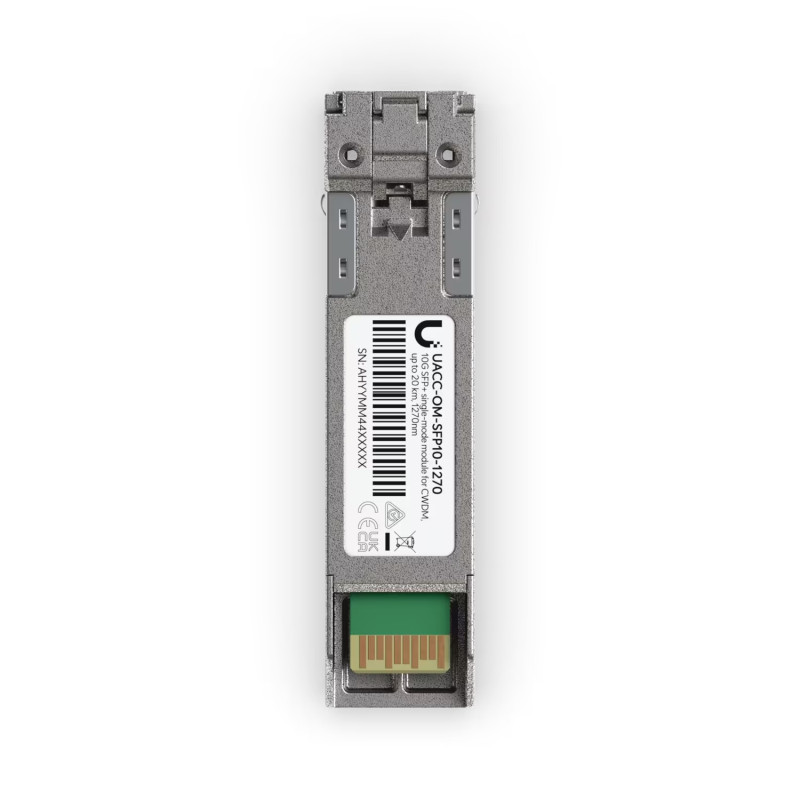 Ubiquiti UACC-OM-SFP10-1270, 10G CWDM SM Modula, Duplex LC UPC, 1270 nm, 20km