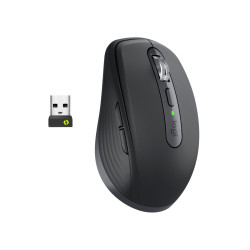 LOGITECH OEM - LOGITECH MX Anywhere 3S/Kancelárska/Laserová/Pre pravákov/8 000 DPI/USB+BT/Grafitová