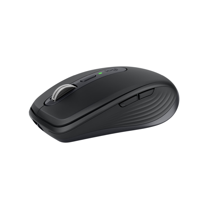 LOGITECH OEM - LOGITECH MX Anywhere 3S/Kancelárska/Laserová/Pre pravákov/8 000 DPI/USB+BT/Grafitová