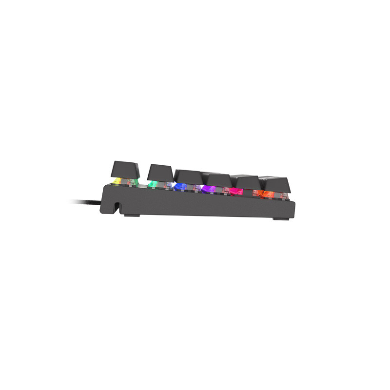 Genesis herná mechanická klávesnica THOR 303/TKL/RGB/Outemu Red/Drôtová USB/ CZ- SK layout/Čierna