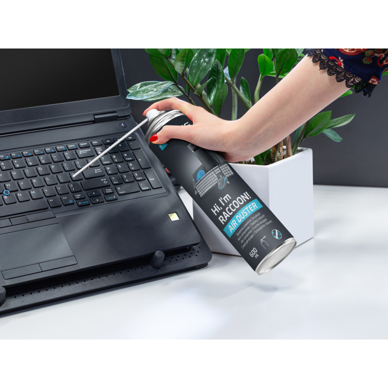 Natec stlačený vzduch RACCOON AIR 600 ml