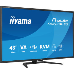 iiyama ProLite/X4373UHSU-B2/42,5''/VA/4K UHD/60Hz/3ms/Čierna/3R