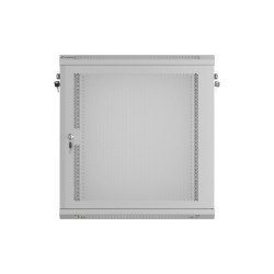 LANBERG - NÁSTENNÁ INŠTALAČNÁ SKRIŇA 19'' 12U 600X450 ŠEDÉ PERFOROVANÉ DVERE - PLOCHÉ BALENIE