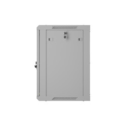 LANBERG - NÁSTENNÁ INŠTALAČNÁ SKRIŇA 19'' 12U 600X450 ŠEDÉ PERFOROVANÉ DVERE - PLOCHÉ BALENIE