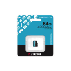 Kingston Canvas Go Plus A2/Micro SDXC/64GB/UHS-I U3 / Class 10